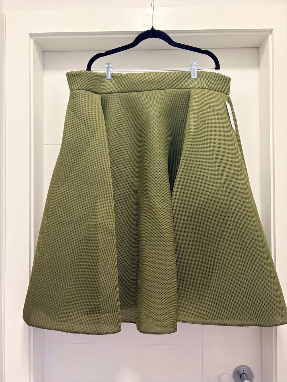 A-Line Olive Green Women's Skirt